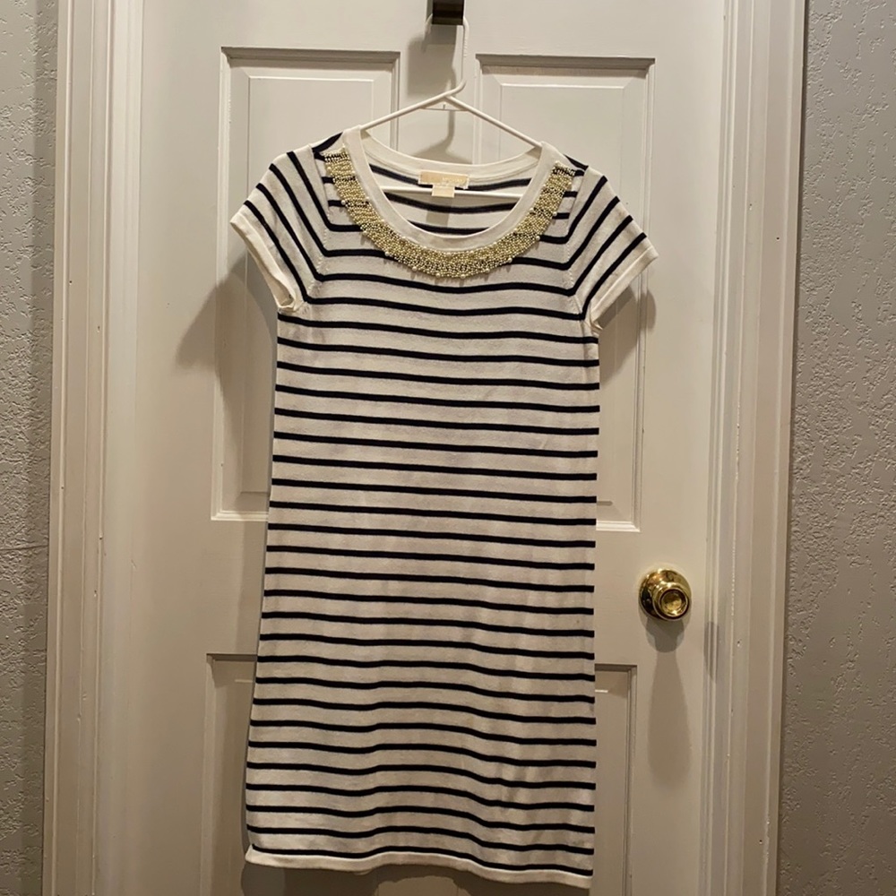 Michael Kors dress with pearl embellishments